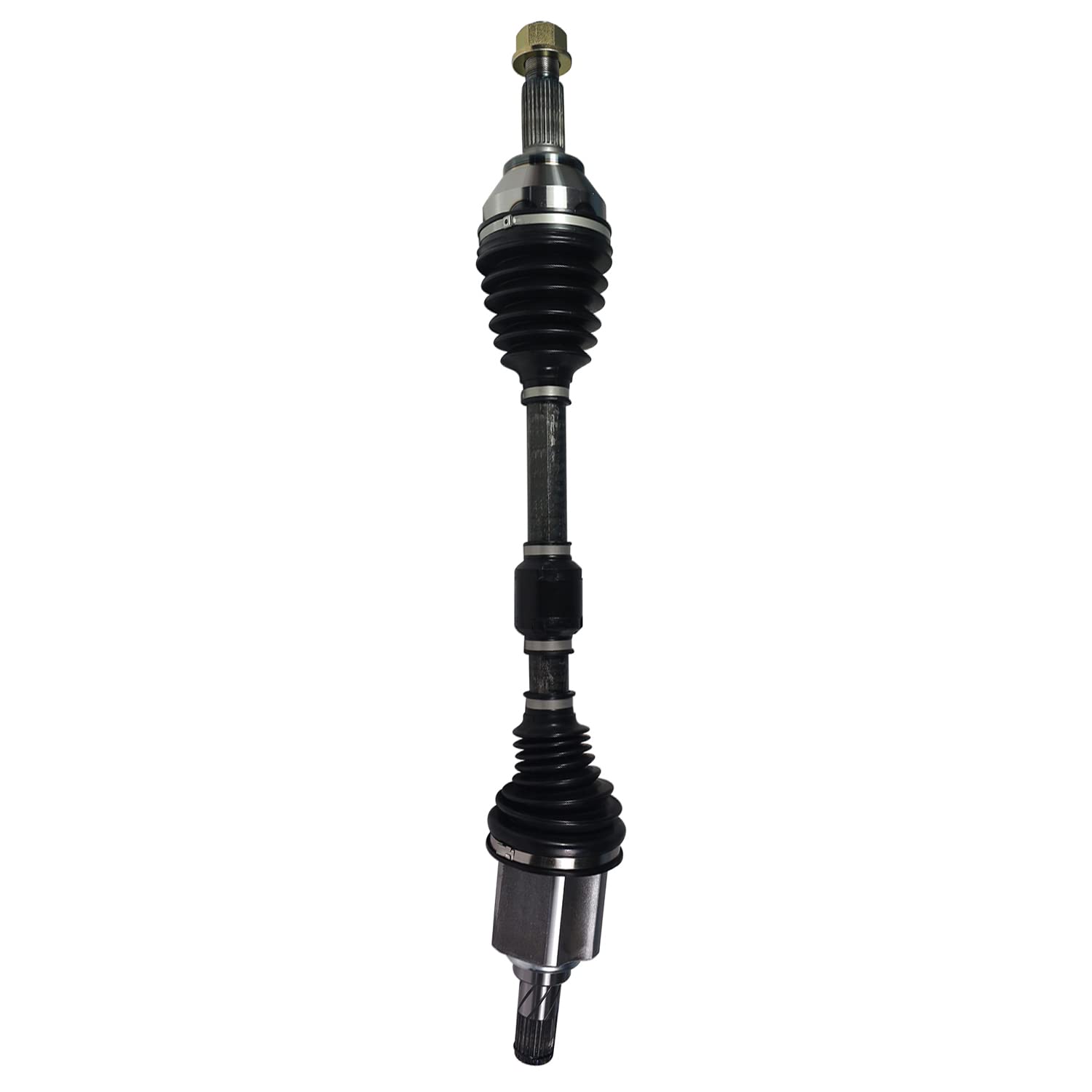Maxfavor CV Axle Front Left Compatible with 2011-2017 Nissan Juke 1.6L, AWD Auto CVT Trans & Manual Trans Front Driver Left Side CV Axle Joint Shaft Assembly