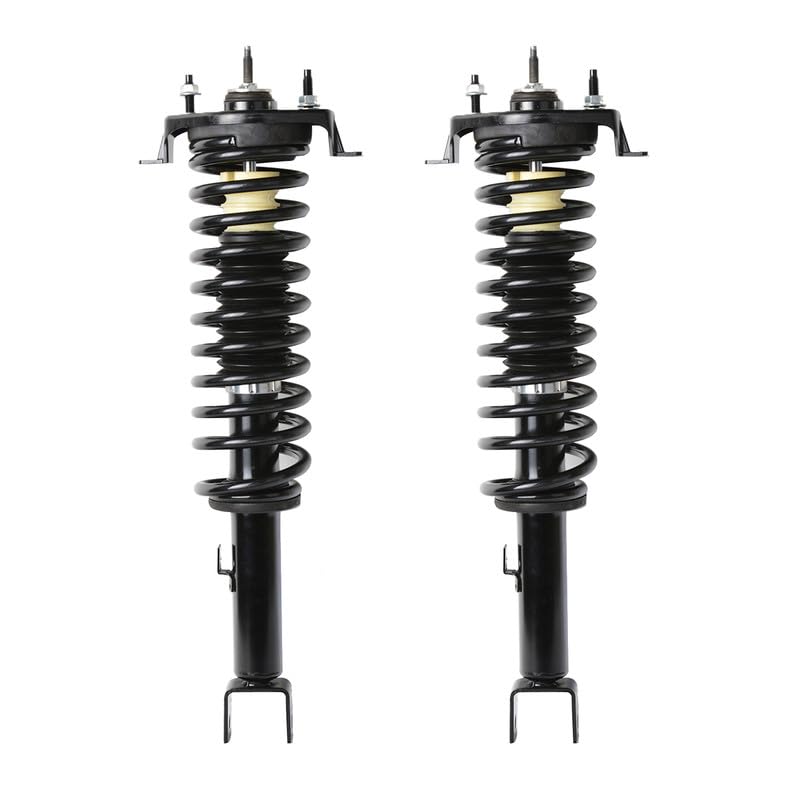 Maxfavor Rear Complete Struts Assembly with Coil Springs Compatible with 2001-2006 Chrysler Sebring, for 2001-2006 Dodge Stratus Shock Absorber Assembly Replace OE 271311 Set of 2