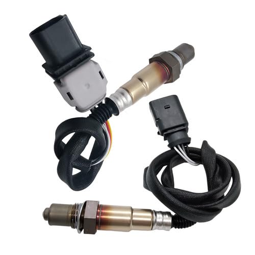 Maxfavor 2Pcs 234-5019 234-4485 Upstream Downstream O2 Oxygen Sensor Compatible with 2008-2011 Audi S6 5.2L, 2007-2010 Audi Q7 3.6L, 2008-2009 Audi S8 5.2L, 2007-2010 Volkswagen Touareg 3.6L O2 Sensor