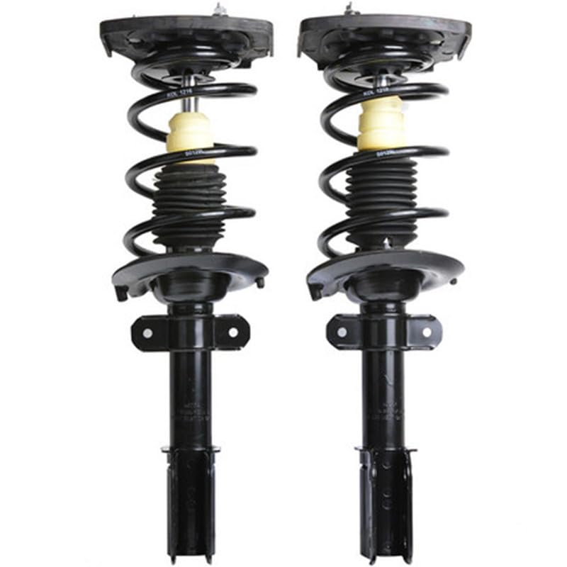Maxfavor Rear Shock Absorber Kit with Coil Springs Compatible with Buick 1997-2004 Regal 1997-2005 Century, 1997-2003 Pontiac Grand Shock Absorber Assembly Replace OE 171662L 171662R Set of 2