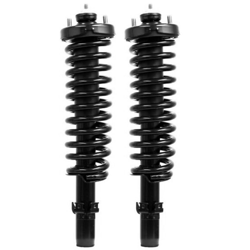 Maxfavor Front Shock Absorber Kit with Coil Springs Compatible with 1990 1992 1993 Accord Shock Absorber Assembly Replace OE171875 Set of 2