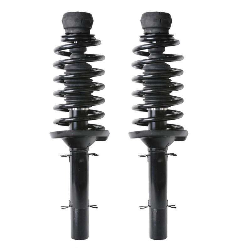 Maxfavor Front Complete Struts Assembly with Coil Springs Compatible with Volkswagen 1999-2009 Golf 1998-20010 Beetle 1999-2009 Jetta Shock Absorber Assembly Replace OE 171525 Set of 2