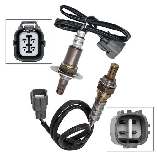 Maxfavor 2Pcs 234-9097 234-4445 Upstream Downstream O2 Oxygen Sensor Compatible with 2010 2011 2012 Subaru Legacy, Subaru Outback 2.5L O2 Sensor