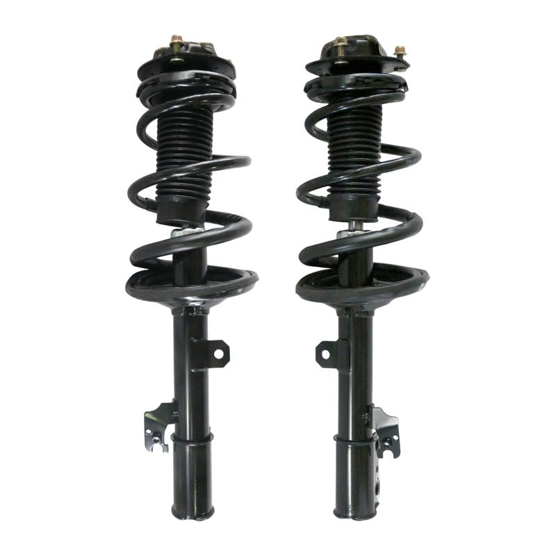 Maxfavor Front Shock Absorber Kit with Coil Springs Compatible with 2001 2002 2003 2007 Toyota Highlander Shock Absorber Assembly Replace OE 171495 171494 Set of 2