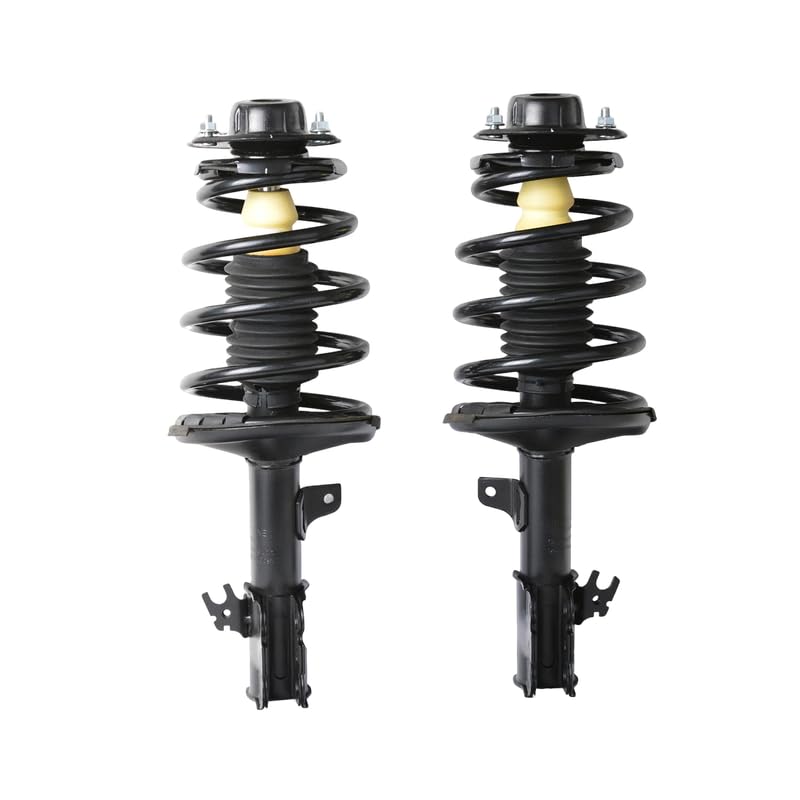 Maxfavor Front Shock Absorber Kit with Coil Springs Compatible with Toyota 1997-2001 Camry 1997-2003 Avalon 1999-2003 Solara, 1997-2001 ES300 Shock Absorber Assembly Replace OE 271679 271678 Set of 2