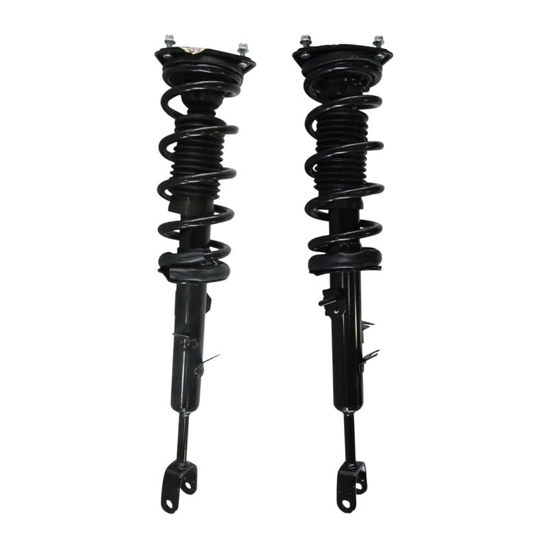 Maxfavor Front Complete Struts Shock Compatible with Infiniti G35 2003-2007 Set of 2 Replacement 172251 172250 Suspension Shock Absorber with Coil Spring Assembly