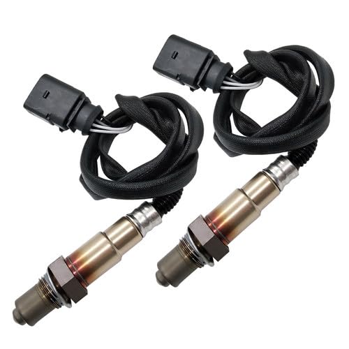 Maxfavor 2Pcs 234-4485 * 2 Downstream O2 Oxygen Sensor Compatible with 2013-2015 Audi RS5, 2008-2012 Audi S5 4.2L O2 Sensor Oxygen O2 Sensor