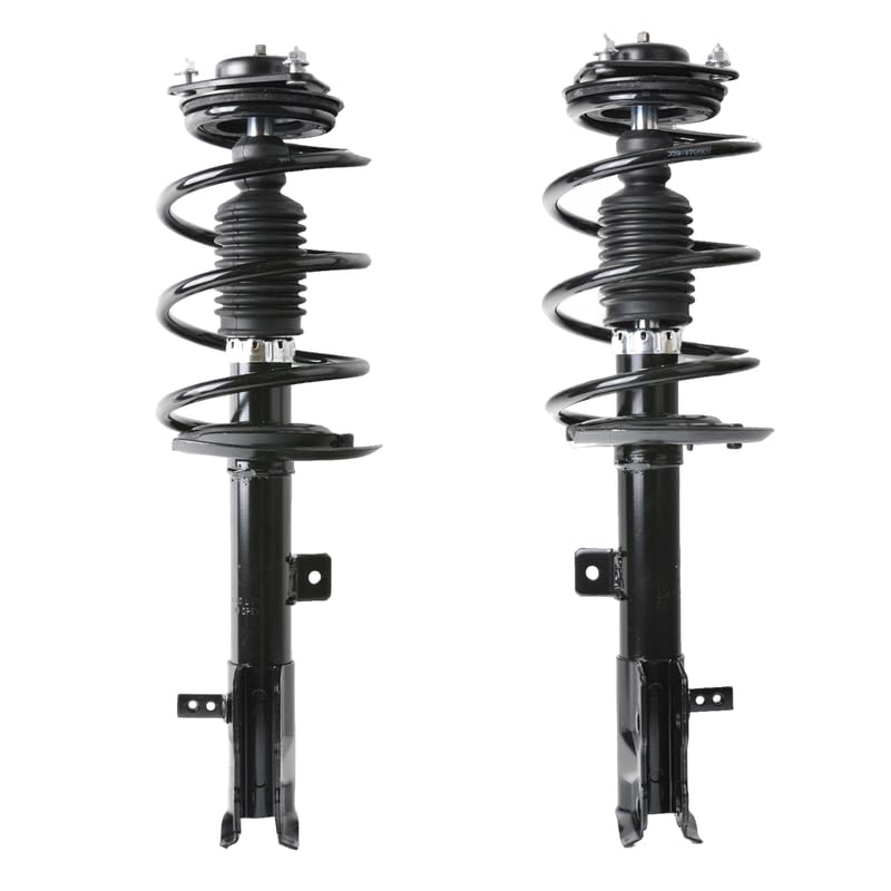 Maxfavor Front Shock Absorber Kit with Coil Springs Compatible with Dodge Caliber 2007 2008 2009 2010 2011 2012 Shock Absorber Assembly Replace OE 172367 172368 Set of 2