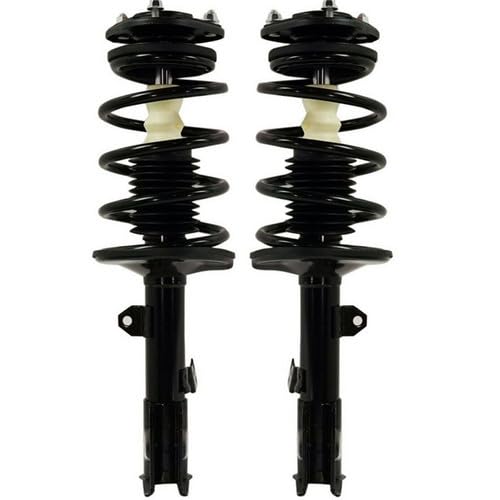 Maxfavor Pair of Front Complete Struts and Coil Spring Assembly with Shock Absorber for Pontiac Vibe 2009-2010 & Toyota Matrix 2009-2010, Replacement for 272597 272598