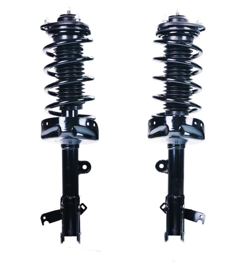 Maxfavor Front Complete Struts and Coil Spring Assembly with Shock Absorber for Honda Odyssey 2008-2010 3.5L V6, Replacement for 1333395L 1333395R (Set of 2)