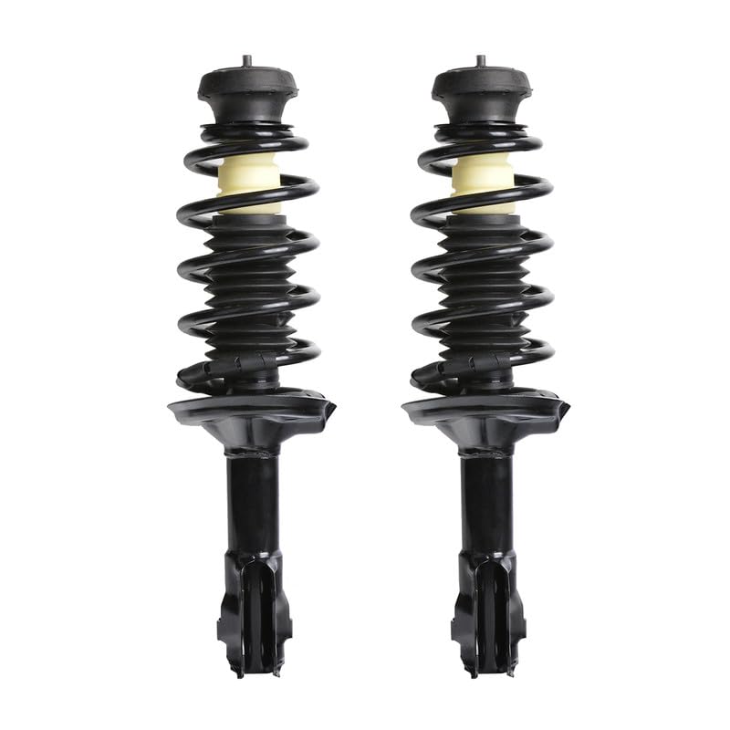 Maxfavor Front Complete Struts Assembly with Coil Springs Compatible with Volkswagen 1993-1998 Golf 1996-1998 Jetta Shock Absorber Assembly Replace OE 171933 Set of 2