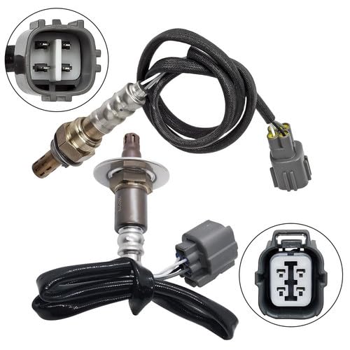 Maxfavor 2Pcs 234-9097 234-4445 Upstream Downstream O2 Oxygen Sensor Compatible with 2010 2011 2012 Subaru Legacy, Subaru Outback 2.5L O2 Sensor