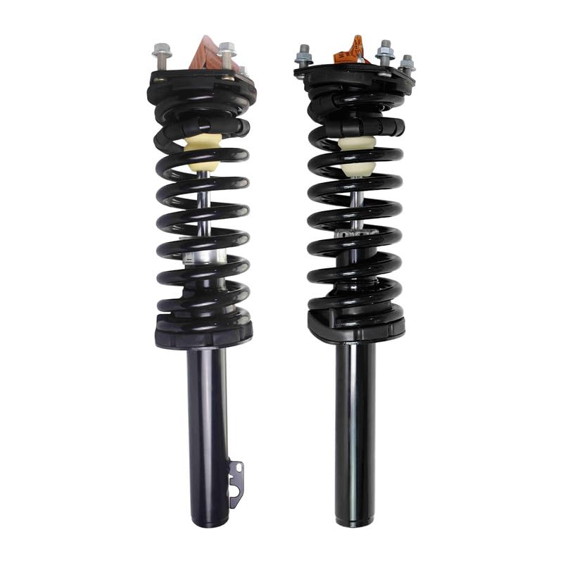 Maxfavor Front Complete Struts Shock Compatible with 2005-2010 Jeep Grand Cherokee Set of 2 Replacement 371377L 371377R Suspension Shock Absorber with Coil Spring Assembly