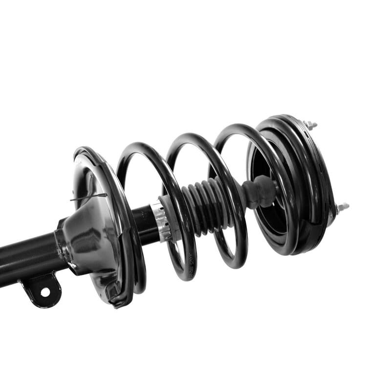 Maxfavor Front Complete Struts Shock Compatible with Hyundai Santa 2007-2009 Set of 2 Replacement 172300 172299 Suspension Shock Absorber with Coil Spring Assembly