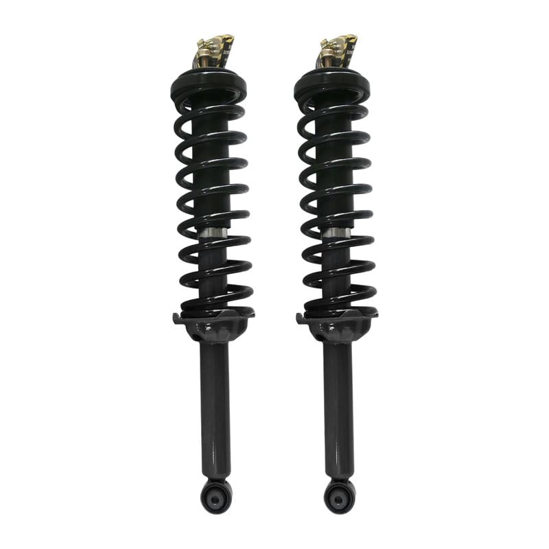 Maxfavor Rear Shock Absorber Kit with Coil Springs Compatible with CR-V 1997 1998 1999 2000 2001 Shock Absorber Assembly Replace OE 171325 Set of 2