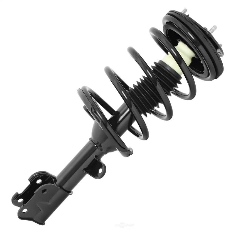Maxfavor Front Complete Struts Shock Compatible with Hyundai Santa 2007-2009 Set of 2 Replacement 172300 172299 Suspension Shock Absorber with Coil Spring Assembly