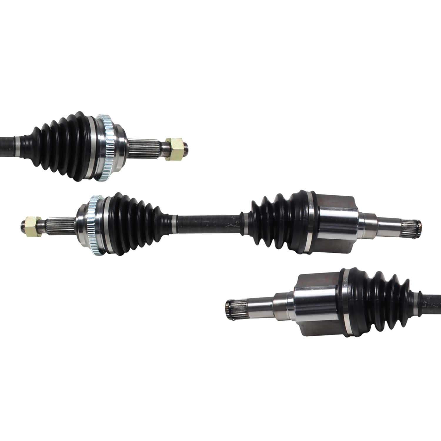 Front Pair CV Axle Shaft Assembly Compatible with 2003-2005 Neon SRT-4 L4-2.4L FWD Manual Trans CV Joint Replace 5037-445AB 5037-623AA 5037-622AA 5286-710AC 5286-710AD 19342720 20871038 5037-445AA
