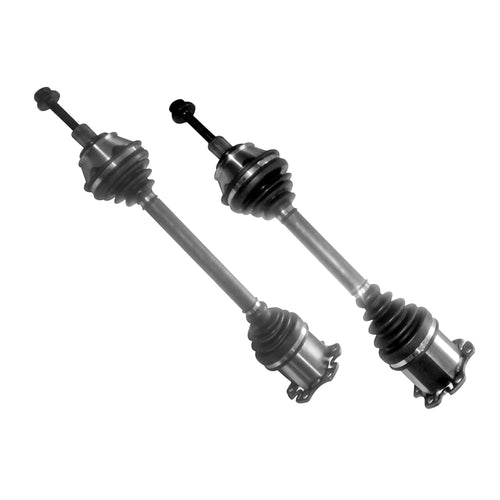 Front Pair CV Axle Shaft Assembly Compatible with Compatible with Audi Models 2004-2009 A8 Quattro 2007-2009 S8 CV Joint Replace 4E0-407-272-Q 19364990 11827238 B10953N 80-8116 77333 4E0-407-271-N