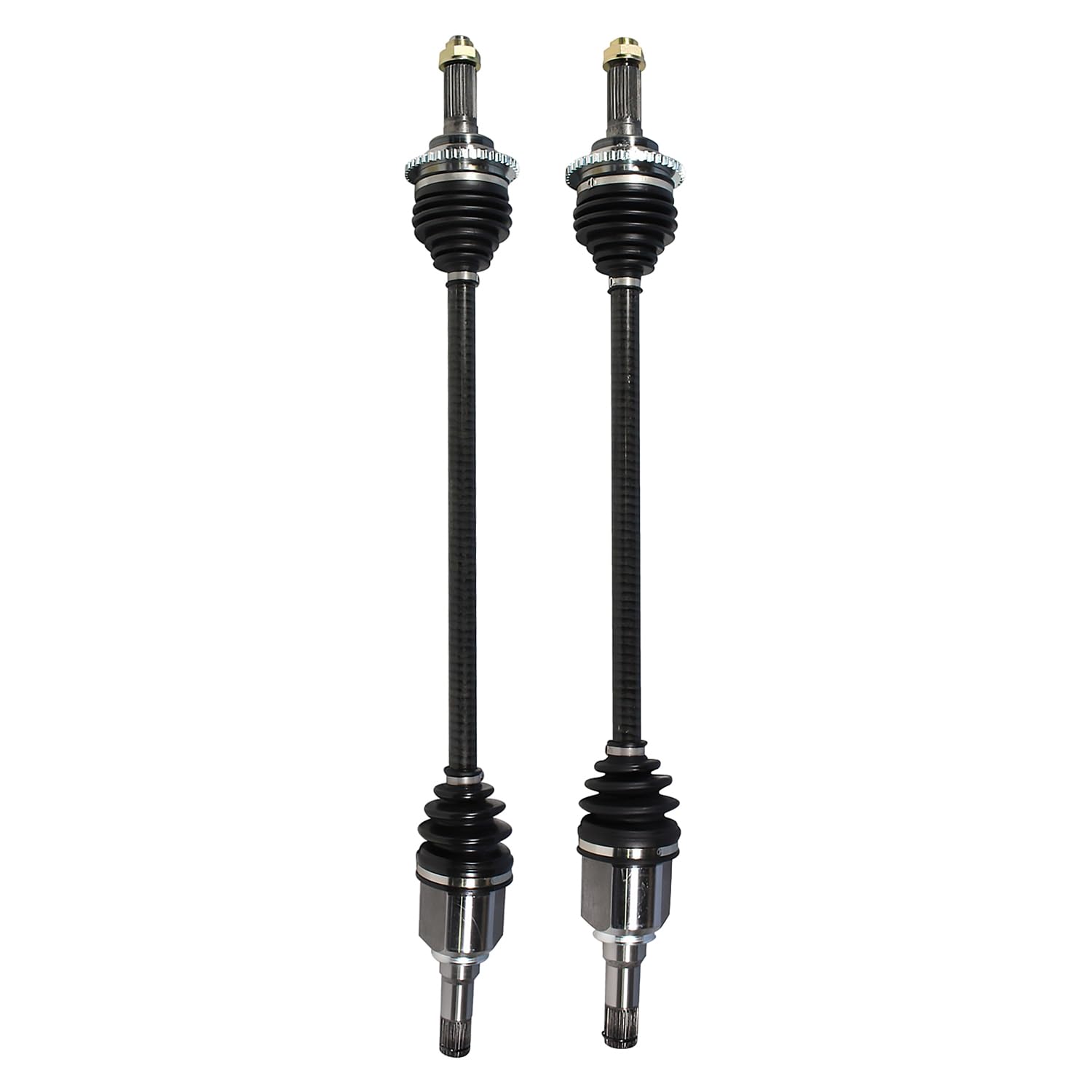 Maxfavor CV Axle Assembly Rear Pair Compatible with 2007-2012 Ford Fusion, 2007-2012 Lincoln MKZ, 2007-2010 Mercury Milan 3.0L 3.5L, FWD AWD, Rear Left Right Side CV Joint Shaft Assembly
