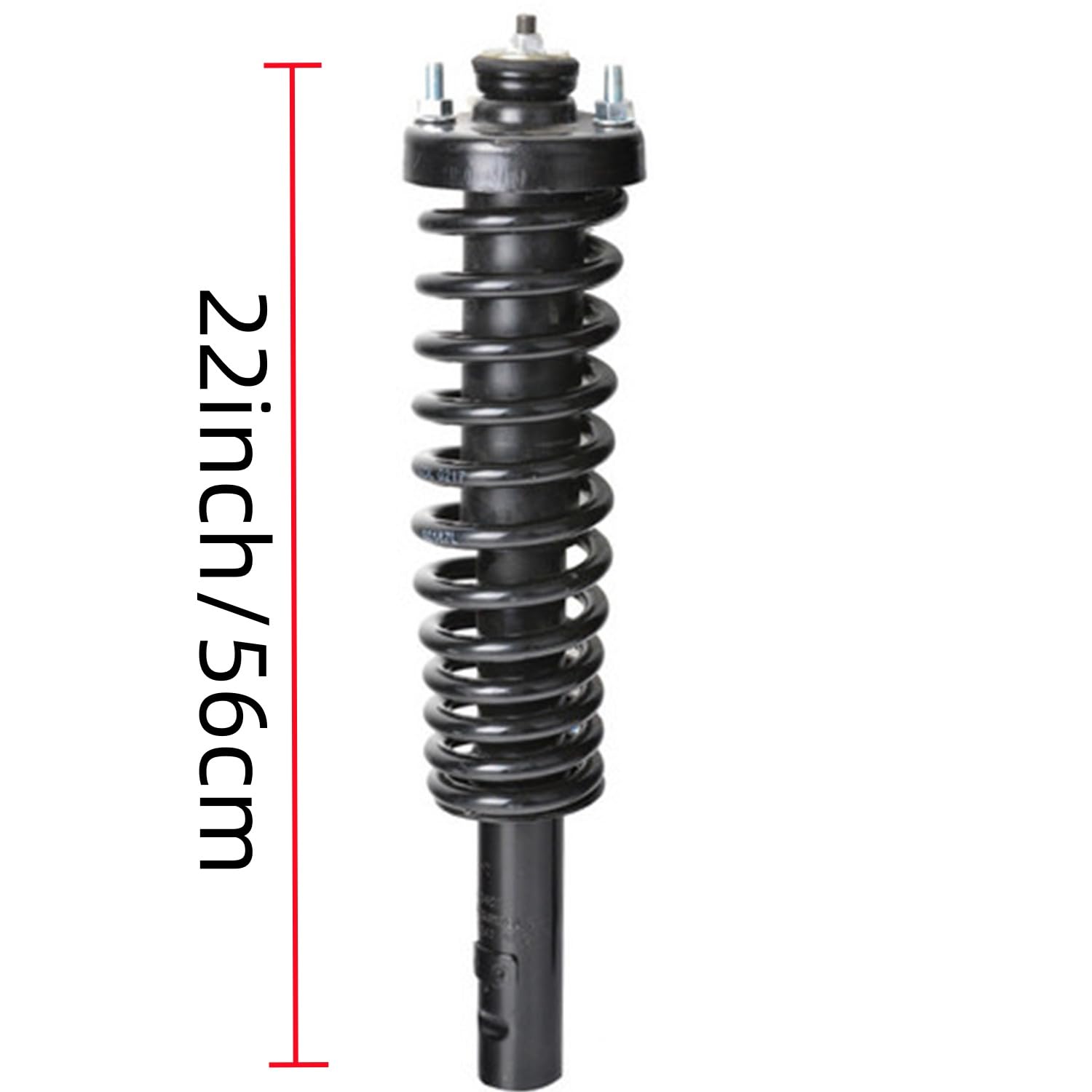 Maxfavor Front Shock Absorbers and Struts Complete Assembly with Coil Spring Compatible with 1996 1997 1998 1999 2000 Civic Replacement for 171291L 171291R, Set of 2