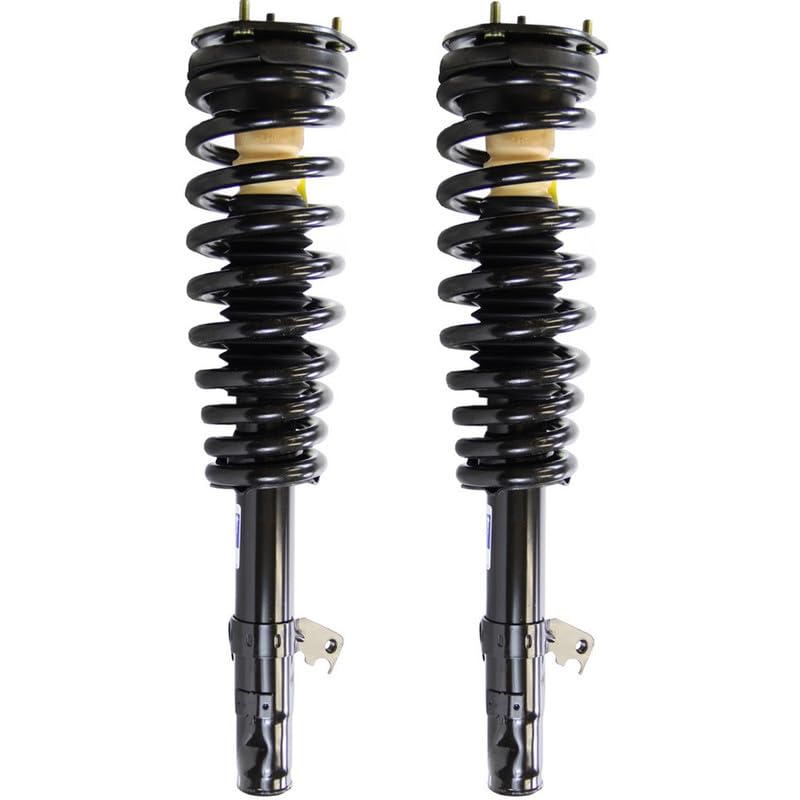 Maxfavor Front Shock Absorber Kit with Coil Springs Compatible with Ford Fusion 2006-2009, for Mercury Milan 2006-2009 Shock Absorber Assembly Replace OE 172261 Set of 2