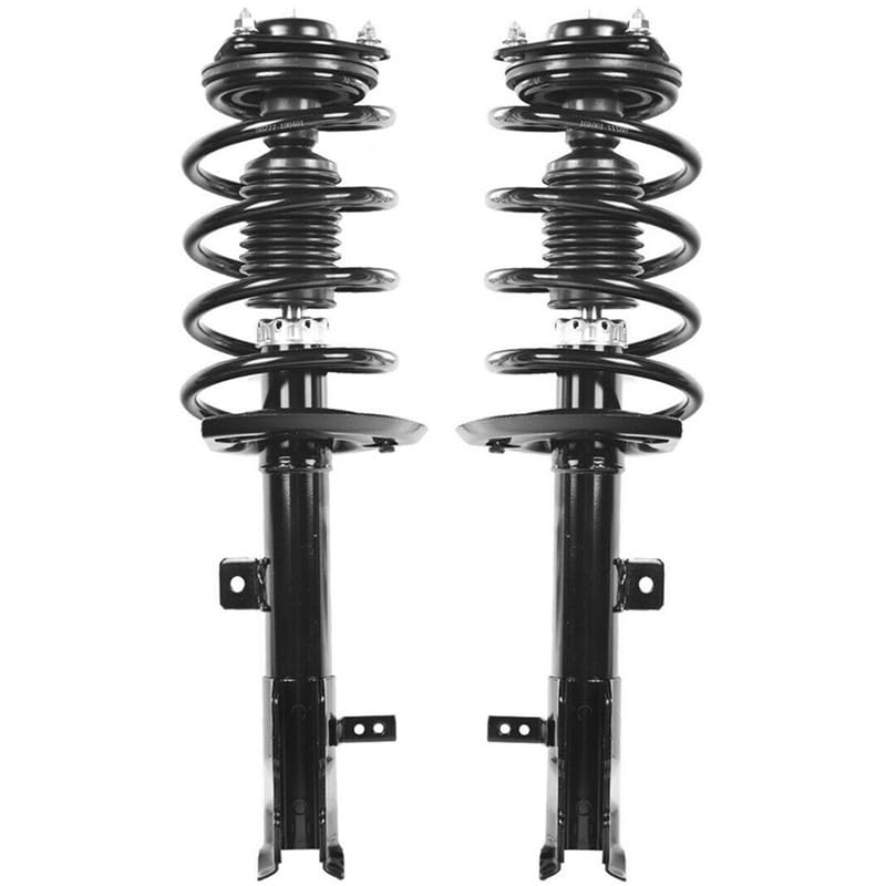 Maxfavor Front Complete Struts Shock Compatible with Jeep 2007-2008 Compass & Patriot Set of 2 Replacement Suspension Shock 1331789L Absorber with Coil Spring Assembly