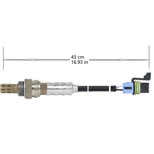 Downstream & Downstream Right Oxygen Sensor Compatible with 2009-2012 Colorado 2008-2014 Express 1500 2008-2016,2018 Express 2500 O2 Sensor Replace 234-4243 75-4294 12609949 21059 12609477