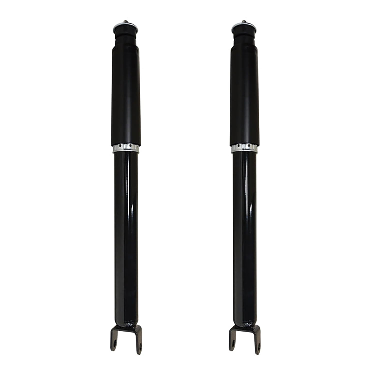 Maxfavor Pair of Rear Shock Absorbers and Struts Complete Assembly with Coil Spring Compatible with Ford Explorer 2011, Replacement for 911330