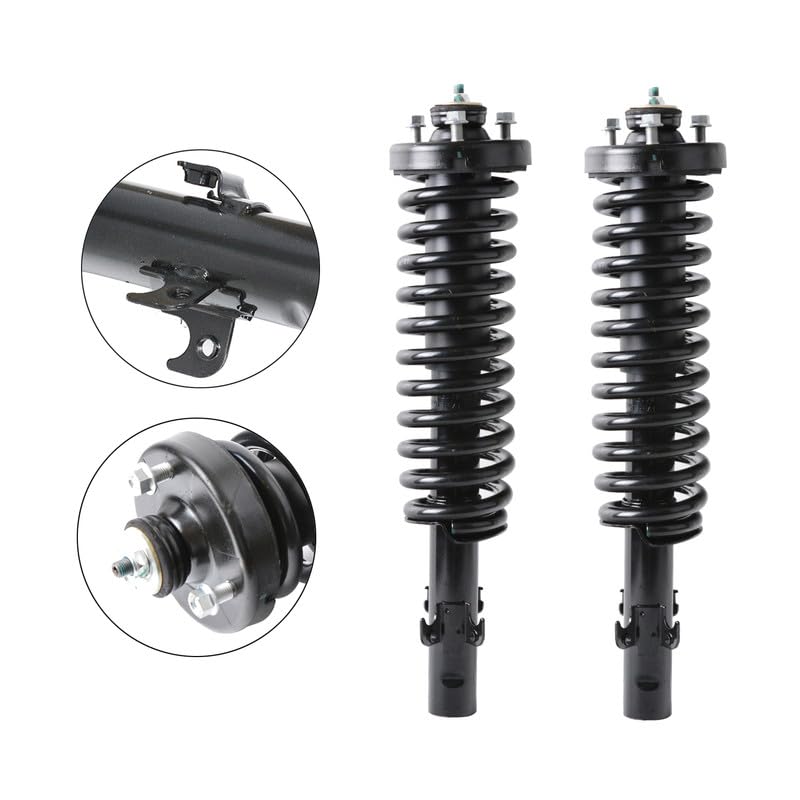 Maxfavor Front Complete Struts Assembly with Coil Springs Compatible with 1994 1995 1996 1997 Accord Shock Absorber Assembly Replace OE 171989 Set of 2