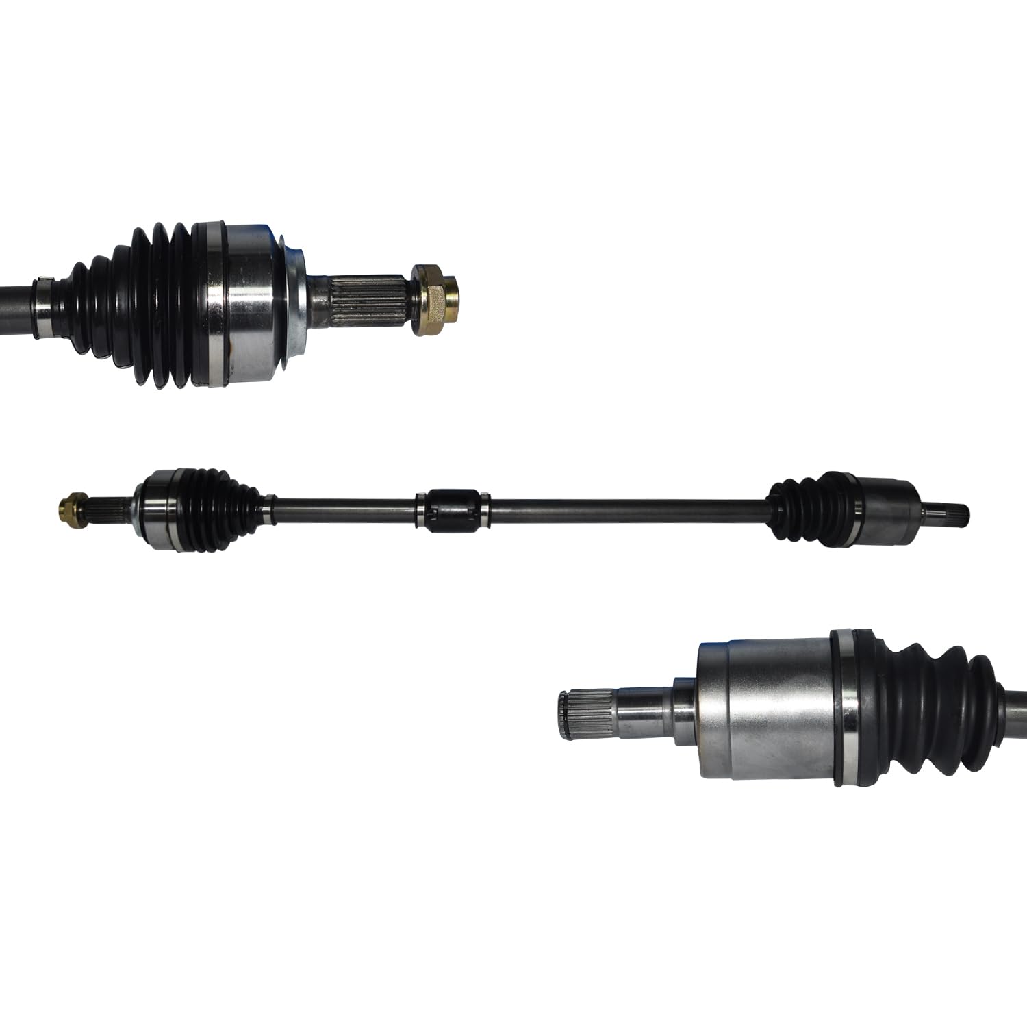 Front Right CV Axle Shaft Assembly Compatible with Honda Models 2012 Civic HF, EX-L, LX, EX, DX Japan Built FWD Auto Trans CV Joint Replace 44305TR0J02 44305-TR0-J01 44305-TR0-J02 80-9847 44305TR0J01