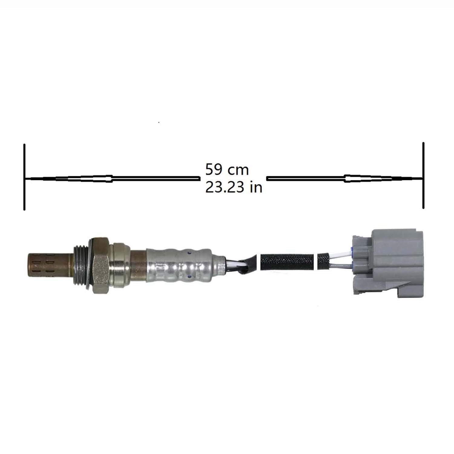 Upstream & Downstream Oxygen Sensor Compatible with 2000-2002 Accord 2001-2005 Civic 2001-2003 EL 2002-2004 RSX O2 Sensor Replace 36531PLRA01 36532PAAL41 36532PNDA01 24409 24291 234-4122