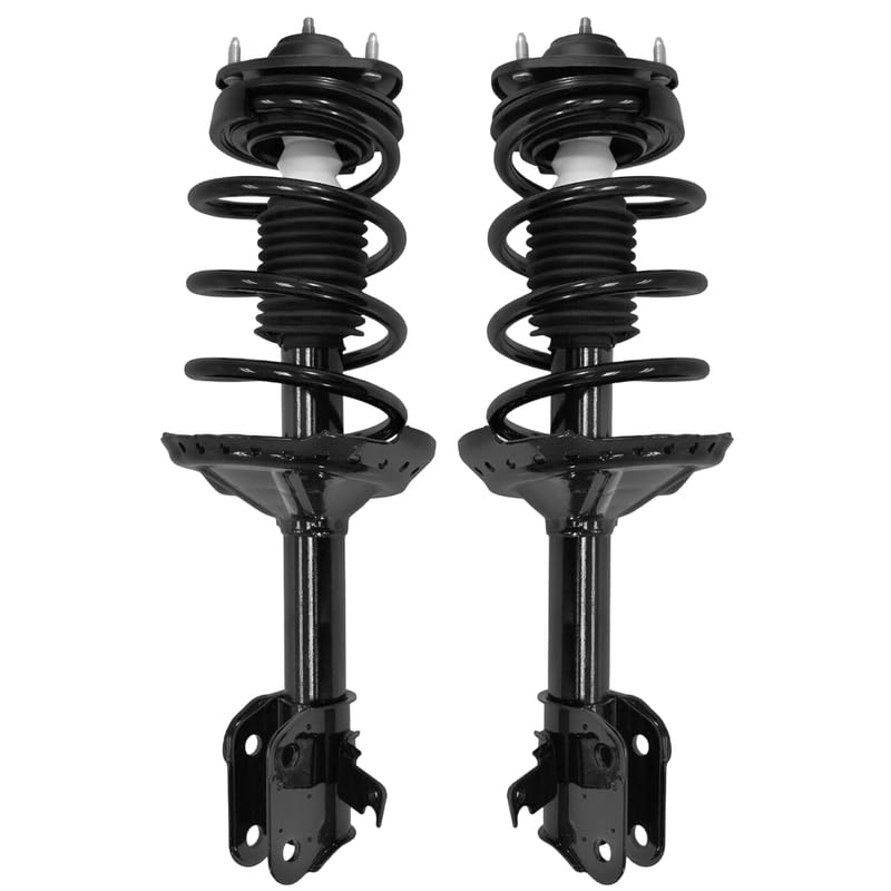 Maxfavor Front Complete Struts Shock Compatible with 2005 2006 2007 Odyssey Set of 2 Replacement 172536 172537 Suspension Shock Absorber with Coil Spring Assembly