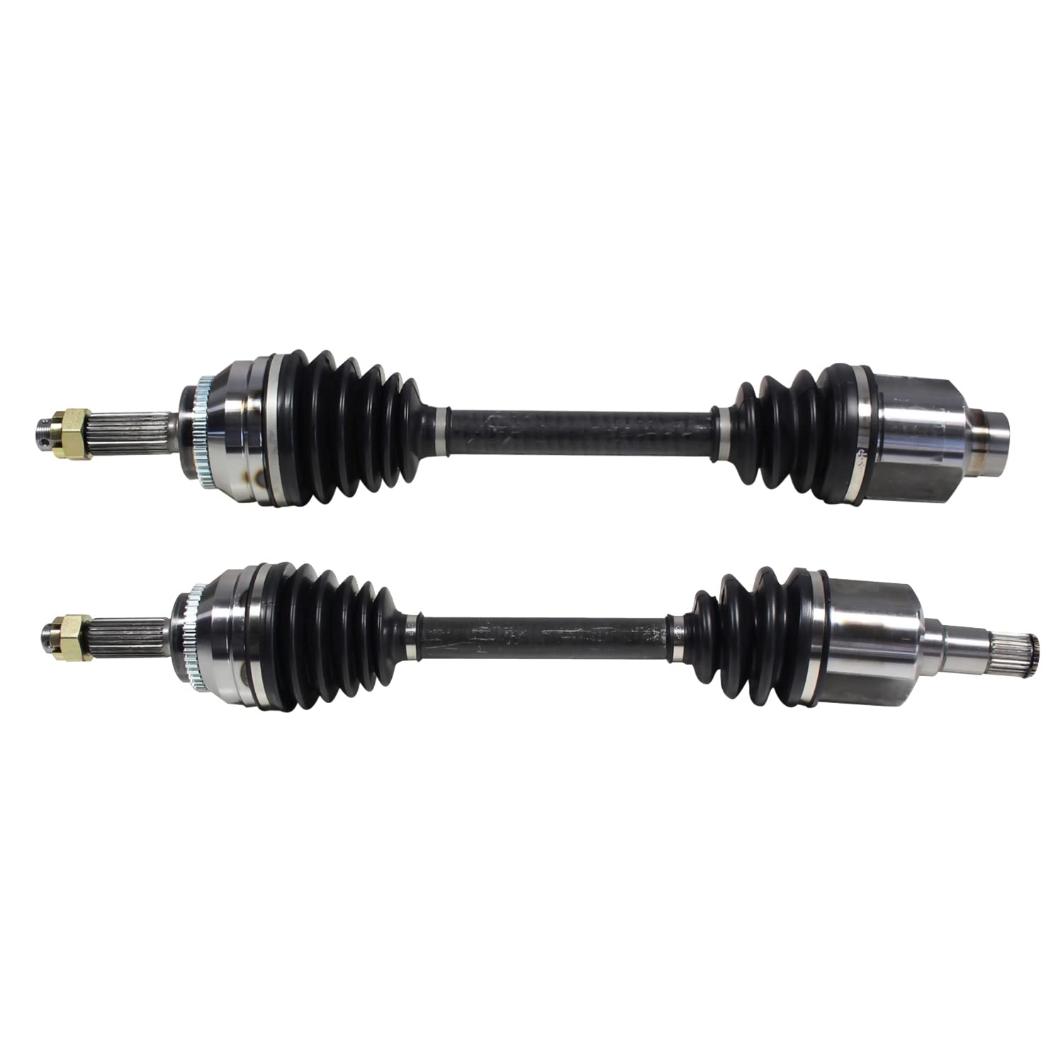 Front Pair CV Axle Shaft Assembly Compatible with 2003-2004 Tiburon GT FWD Manual Trans 2007-2008 Tiburon SE FWD Manual Trans CV Joint Replace 49500-2C112 49500-2C112SJ 49501-2C501 49500-2C110