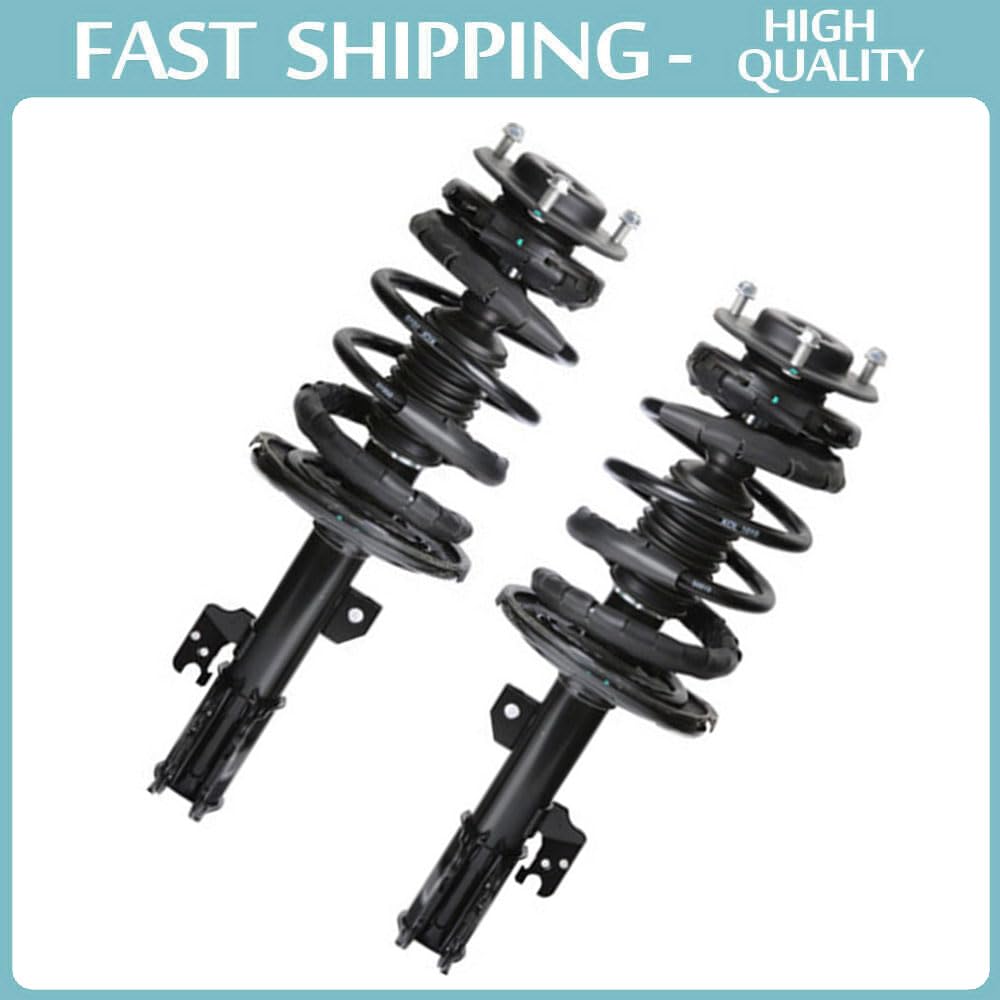 Maxfavor Pair of Front Shock Absorbers and Struts Complete Assembly with Coil Spring Compatible with Toyota Camry 2007-2011 & Avalon 2006-2012 Shock Absorber Assembly Replacement for 172307 172308