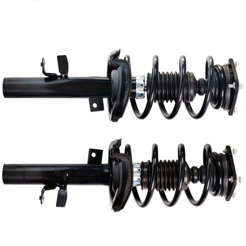 Maxfavor Front Complete Struts Shock Compatible with Ford Focus 2013 Set of 2 Replacement 272522 272523 Suspension Shock Absorber with Coil Spring Assembly