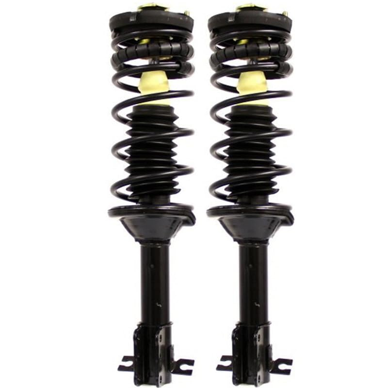 Maxfavor Rear Shock Absorber Kit with Coil Springs Compatible with 1998-2003 Ford Escort, 1999 Mercury Tracer Shock Absorber Assembly Replace OE 171994 Set of 2