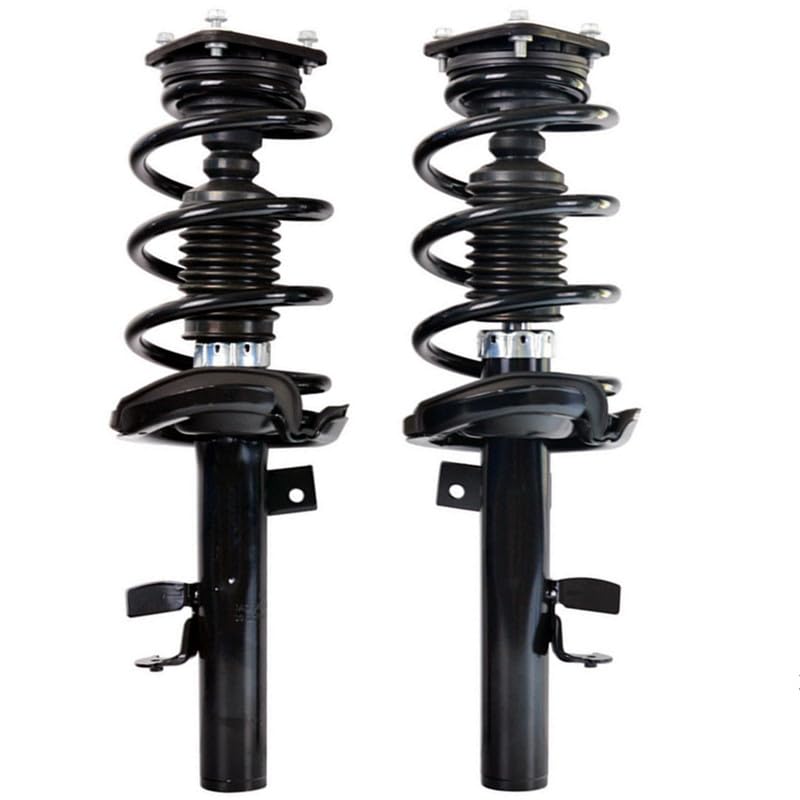 Maxfavor Front Complete Struts Shock Compatible with Ford Focus 2013 Set of 2 Replacement 272522 272523 Suspension Shock Absorber with Coil Spring Assembly