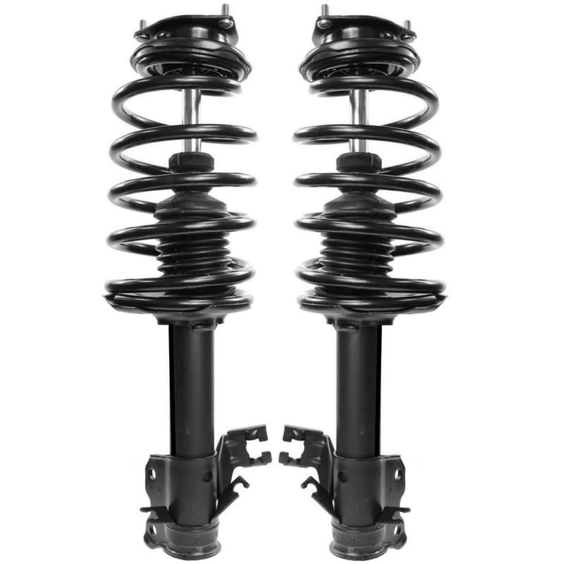 Maxfavor Front Complete Struts Shock Compatible with 2002 2003 2004 2005 2006 Sentra Set of 2 Replacement 172108 172107 Suspension Shock Absorber with Coil Spring Assembly