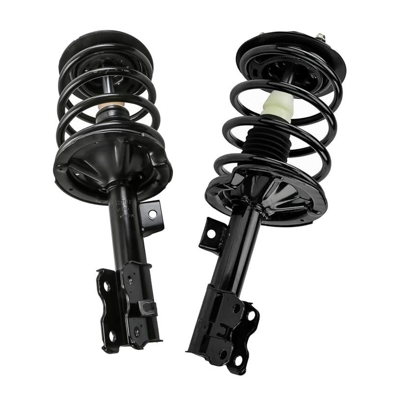 Maxfavor Front Complete Struts Shock Compatible with 2002-2006 Altima L4-2.5L Set of 2 Replacement 271427 271426 Suspension Shock Absorber with Coil Spring Assembly