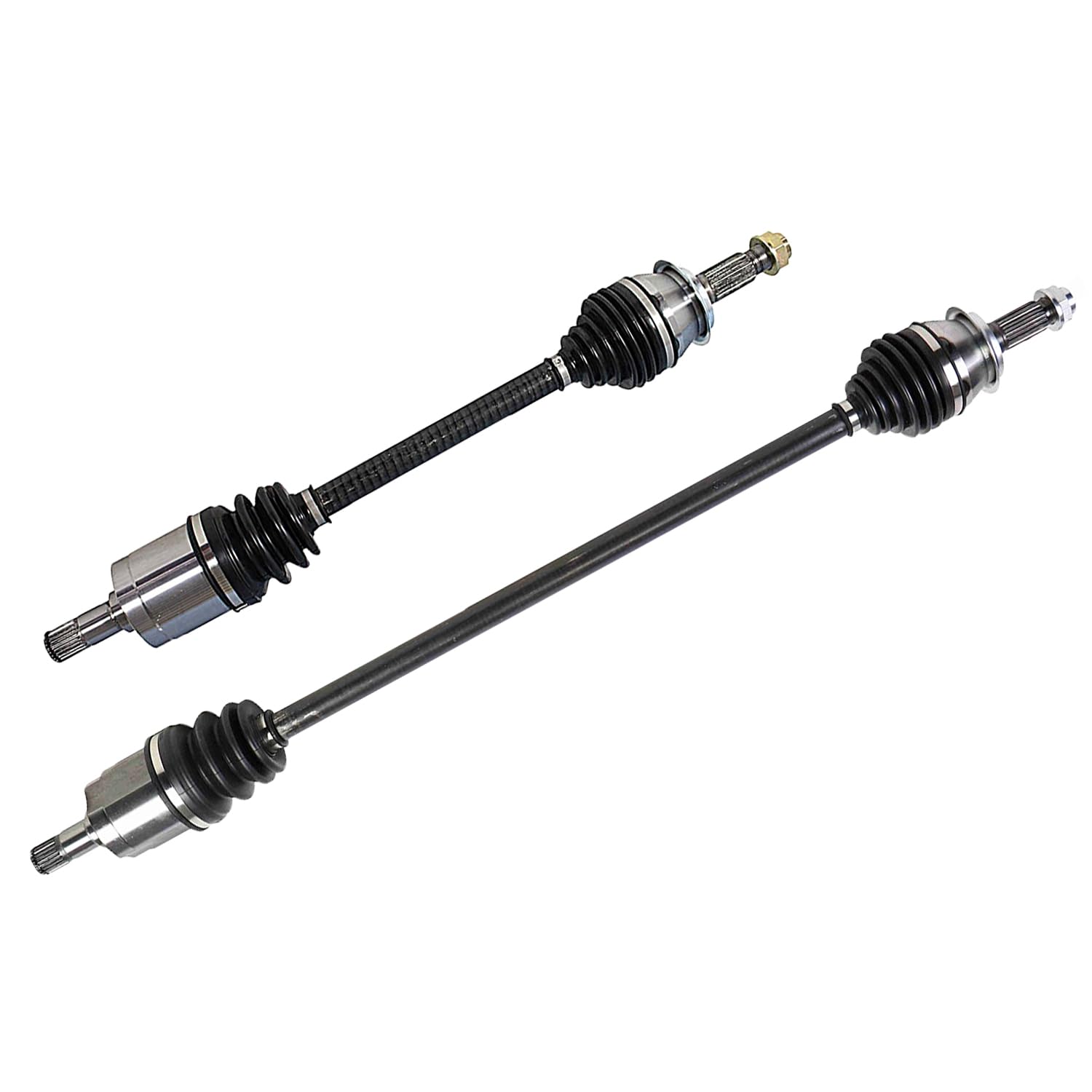 Front Pair CV Axle Shaft Assembly Compatible with Honda Models 2012-2015 Civic CV Joint Replace 44305-TR3-A61 44305-TR3-A62 44306-TR0-A02 12452538 66-4323 14722N 91840 94-1147 NCV36007 44305-TR3-A52