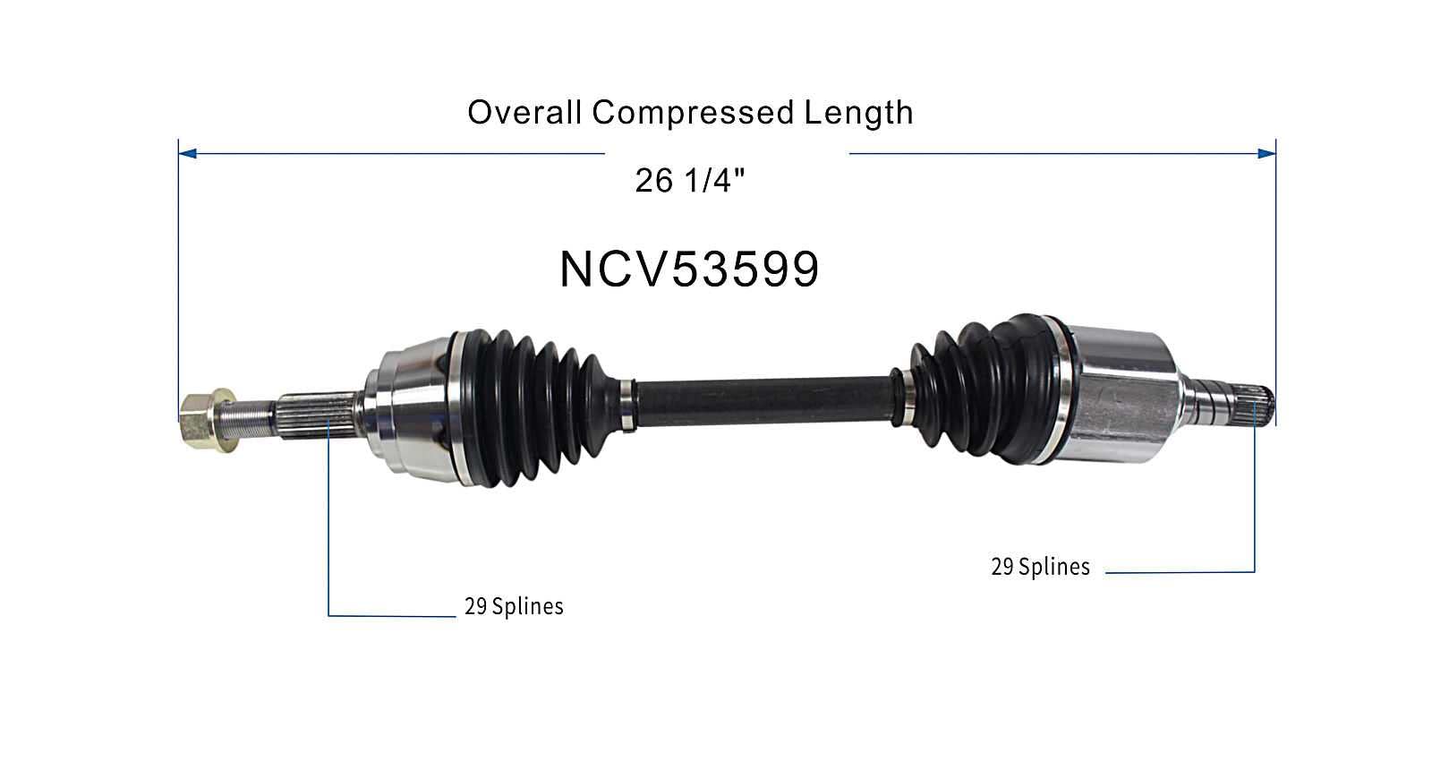 MAXFAVOR CV Axle Front Right FWD Compatible with 2020-2021 Jeep Cherokee L4 V6 2.0L/2.4L/3.2L, A piece Front Right Side CV Axle Joint Shaft Assembly