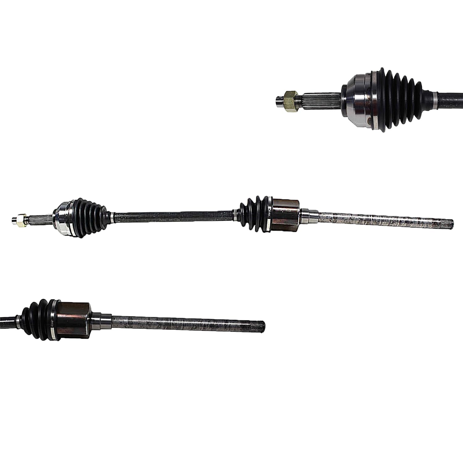 Front Pair CV Axle Shaft Assembly Compatible with 2006 Pacifica Touring Limited 2004-2006 Pacifica Base CV Joint Replace 4641-970AC 4641-971AA 4641-971AC 19342728 20870929 66-3401 60-3401 4641-970AA