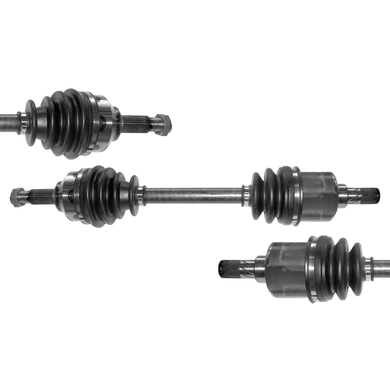 Front Pair CV Axle Shaft Assembly Compatible with 2002-2004 Focus SVT L4 2.0L CV Joint Replace 2M5Z-3B436-AA 19343011 20871183 66-2170 60-2170 10742N 80-2699 71523 95-7241 FD-8-8627 2M5Z-3B437-BA