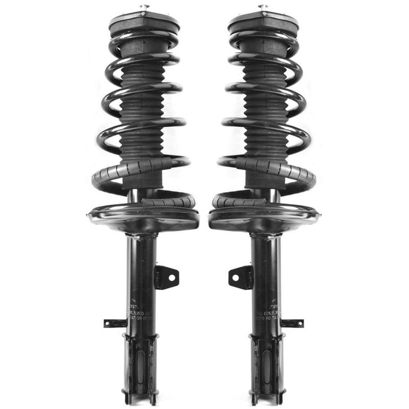 Maxfavor Rear Complete Struts Shock Compatible with 2001-2003 Toyota Highlander Set of 2 Replacement 171102 Suspension Shock Absorber with Coil Spring Assembly