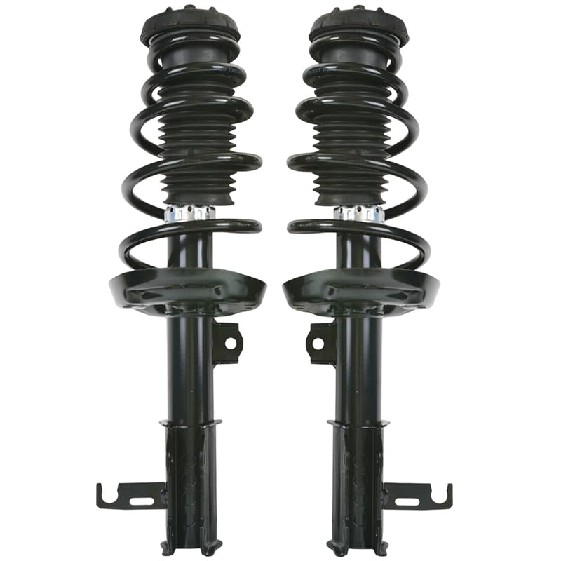 Maxfavor Front Complete Struts Shock Compatible with Chevy Cruze 2012-2016 Set of 2 Replacement 372663 372664 Suspension Shock Absorber with Coil Spring Assembly