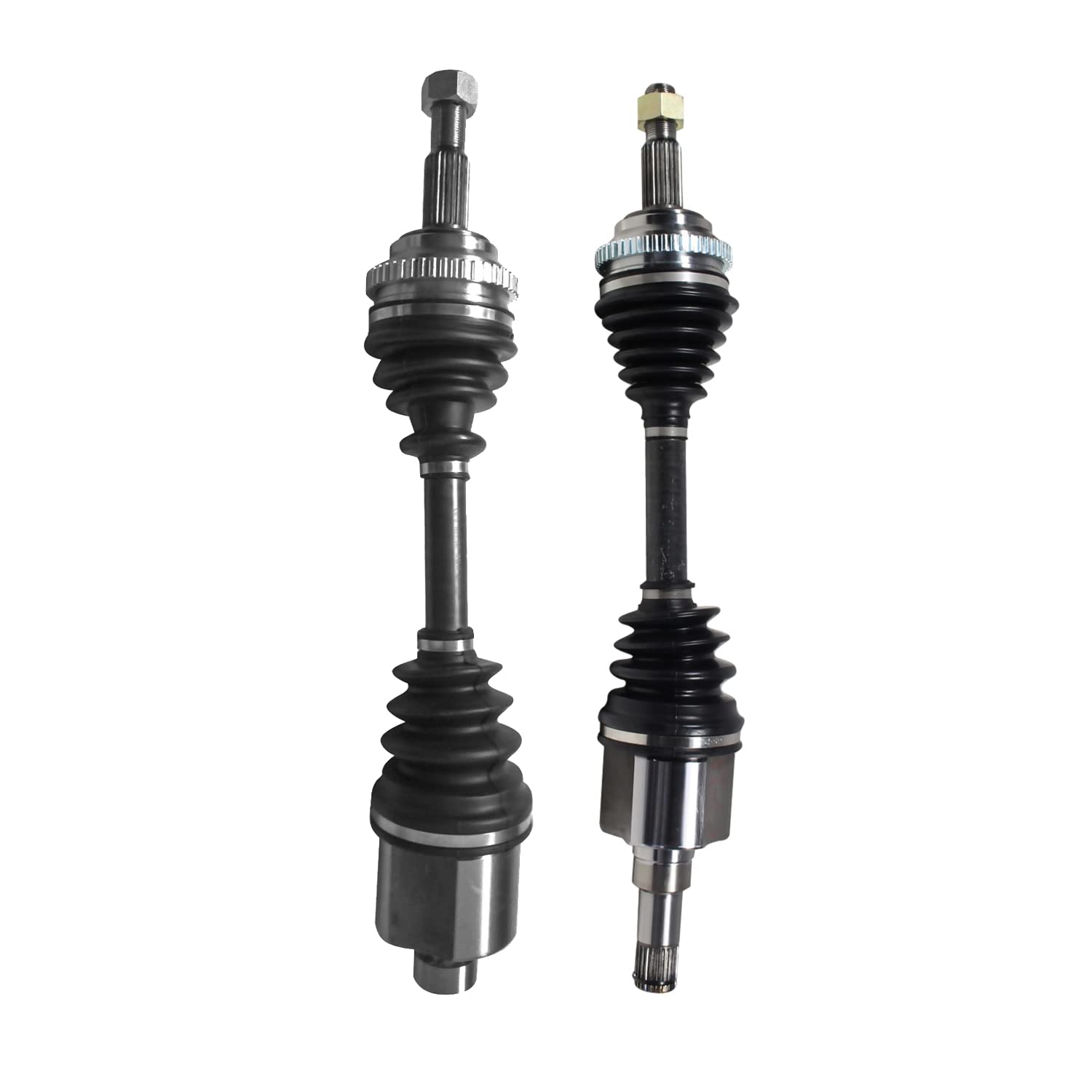 Front Pair CV Axle Shaft Assembly Compatible with 2003-2005 Neon SRT-4 L4-2.4L FWD Manual Trans CV Joint Replace 5037-445AB 5037-623AA 5037-622AA 5286-710AC 5286-710AD 19342720 20871038 5037-445AA