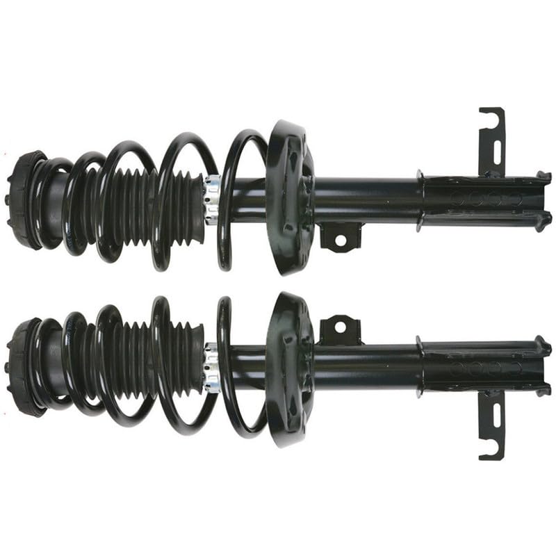 Maxfavor Front Complete Struts Shock Compatible with Chevy Cruze 2012-2016 Set of 2 Replacement 372663 372664 Suspension Shock Absorber with Coil Spring Assembly