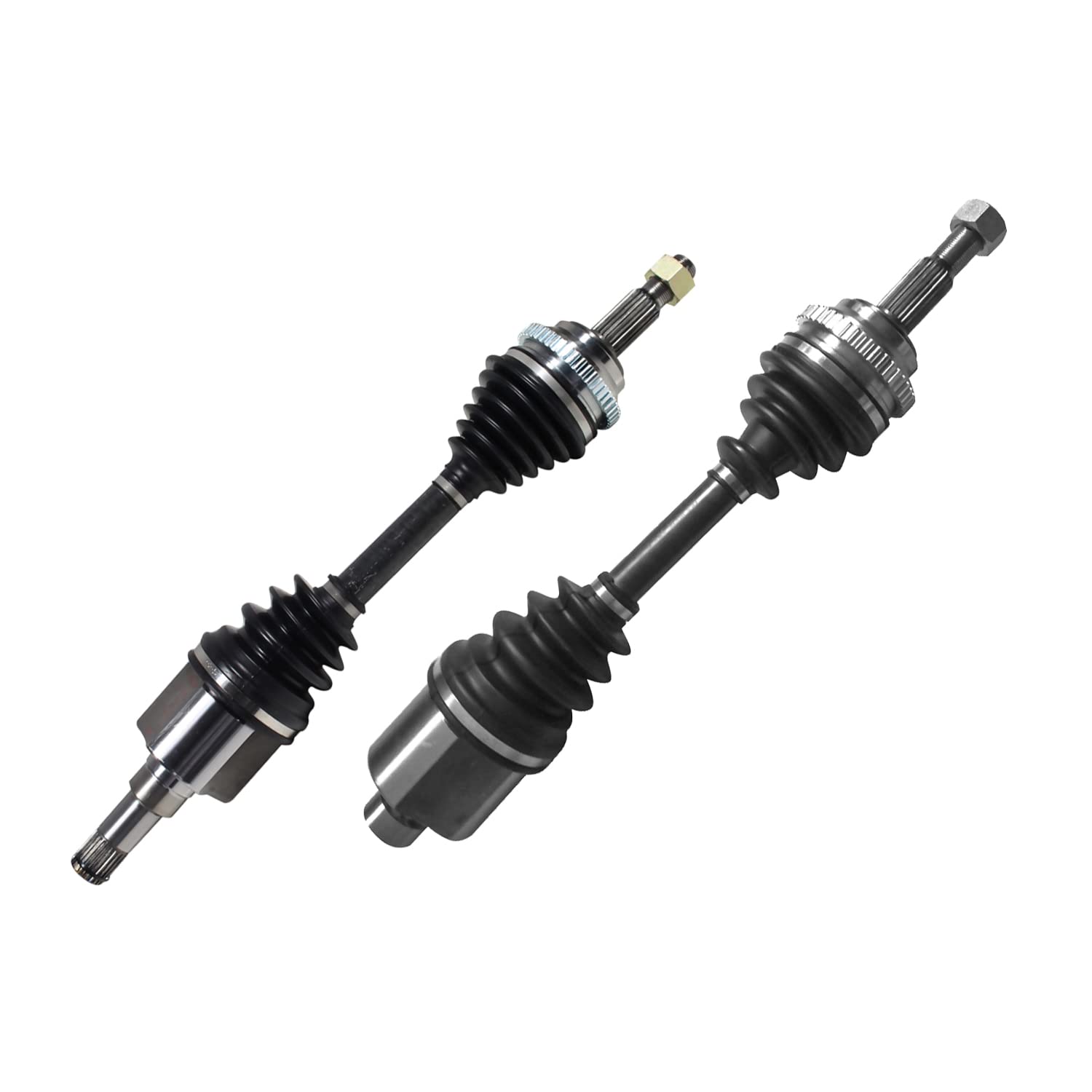 Front Pair CV Axle Shaft Assembly Compatible with 2003-2005 Neon SRT-4 L4-2.4L FWD Manual Trans CV Joint Replace 5037-445AB 5037-623AA 5037-622AA 5286-710AC 5286-710AD 19342720 20871038 5037-445AA