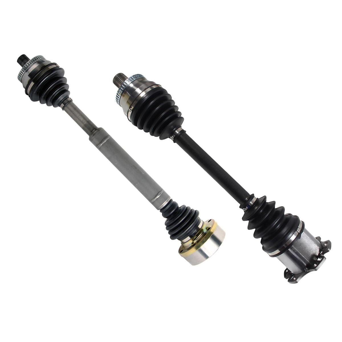 Front Pair CV Axle Shaft Assembly Compatible with Compatible with Audi Models 2002-2006 A4 Quattro CV Joint Replace 8E0-407-272-BA 8E0-407-272-BC 8E0-407-272-BF 8E0-407-452-KX 8E0-407-272-AA