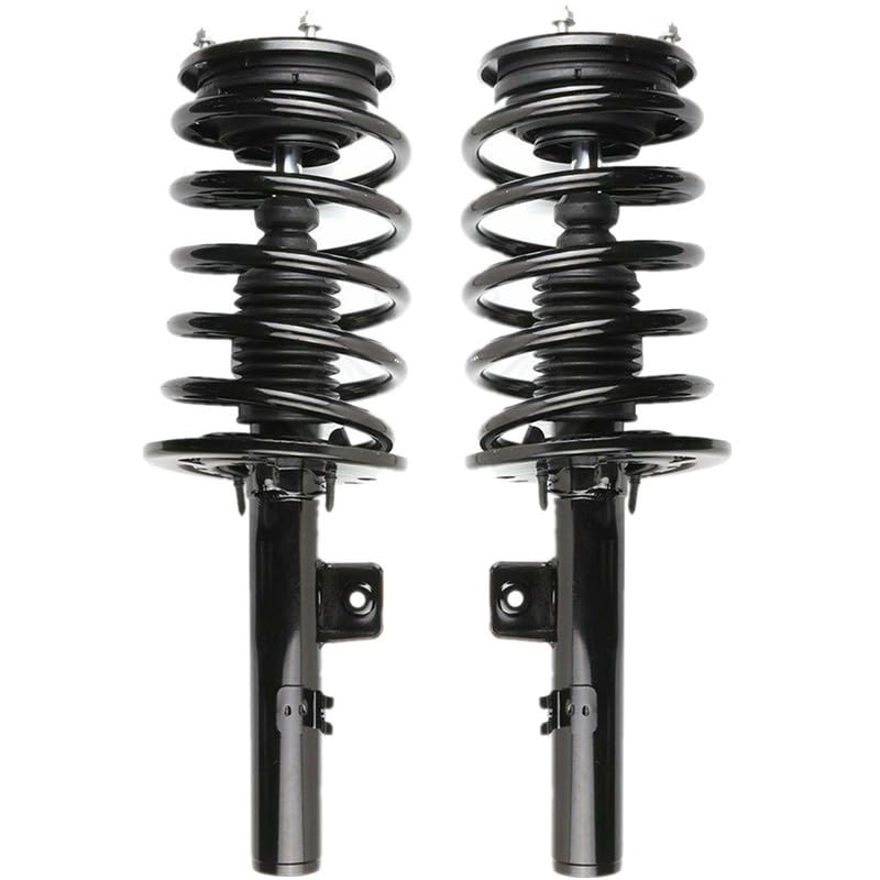 Maxfavor Front Complete Struts Shock Compatible with 2008-2009 Ford Taurus Set of 2 Replacement 272530 272531 Suspension Shock Absorber with Coil Spring Assembly